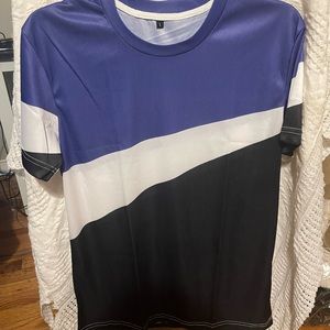 2PCS Summer Mens Outfit Sport Suits Short Sleeve Leisure Casual Short Thin Set